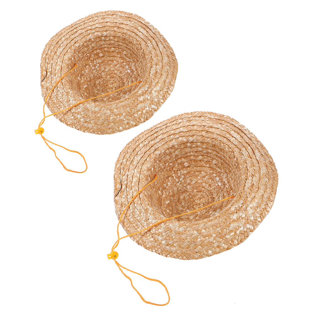 Sun Hat Wide Brim - 어린이용 햇볕 가리개 모자 2개 세트,