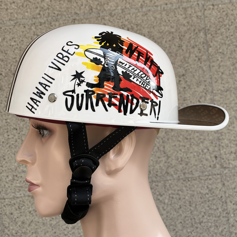 고품질 ABS 야구 모자, 1/2 오픈 헬멧, 할리 오 - Baseball Cap Structured 리뷰 및 가격
