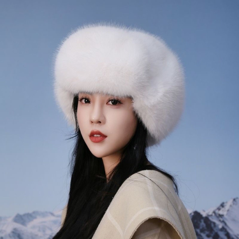 부드러운 두꺼운 가짜 모피 모자 방풍 조절 가능한 귀  - Winter Trapper Hat 리뷰 및 가격